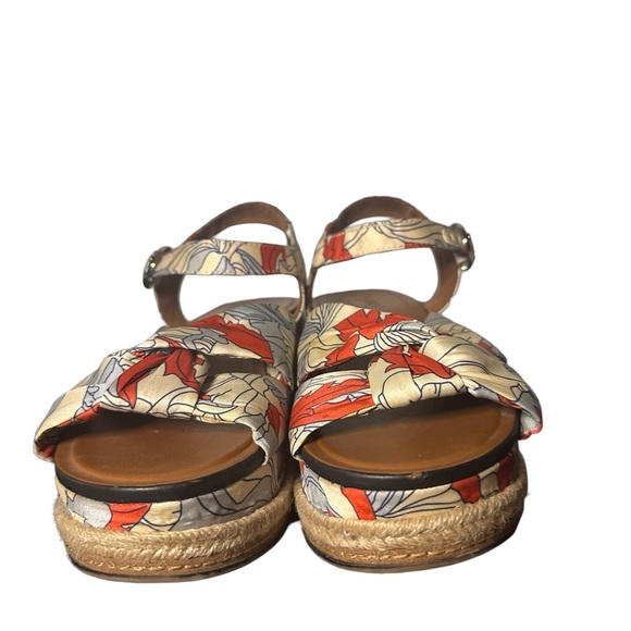 Naturalizer Platform Floral Sandals Size 9 - Picture 6 of 12